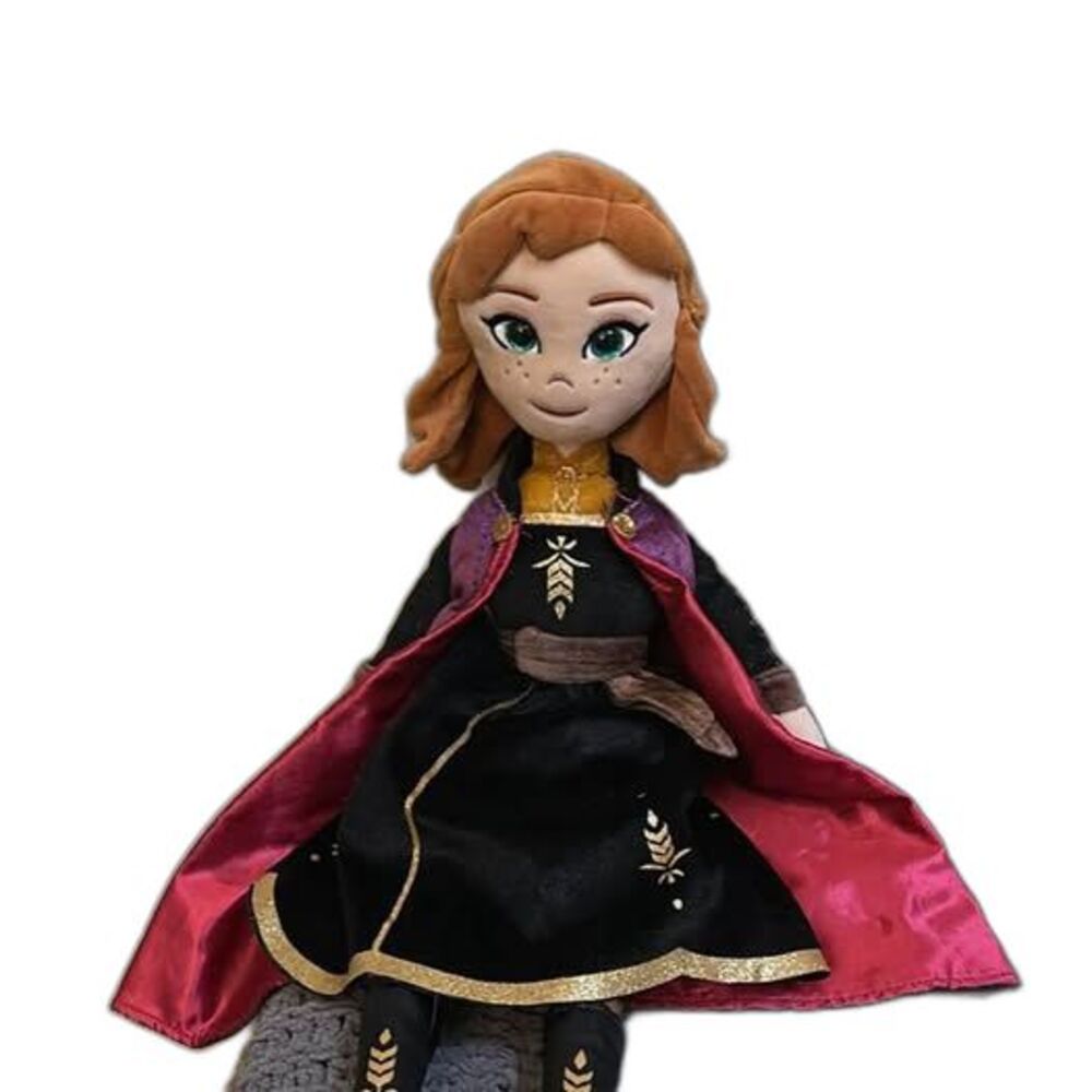 Ty Beanie Babies Sparkle Disney Frozen II Anna Rare Purple Version Cape 15"